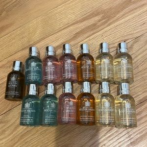 New Molton Brown Bath and Shower Gel Set | Set of 13